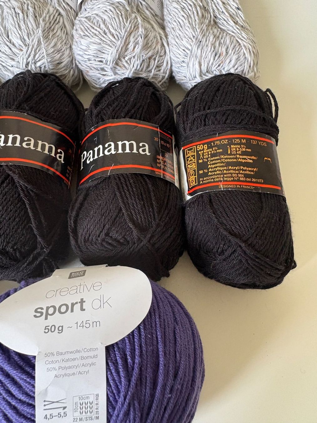 Lana: Lot de 1100g cotons divers – Usato da Vallorbe venduto da Savannah03 1