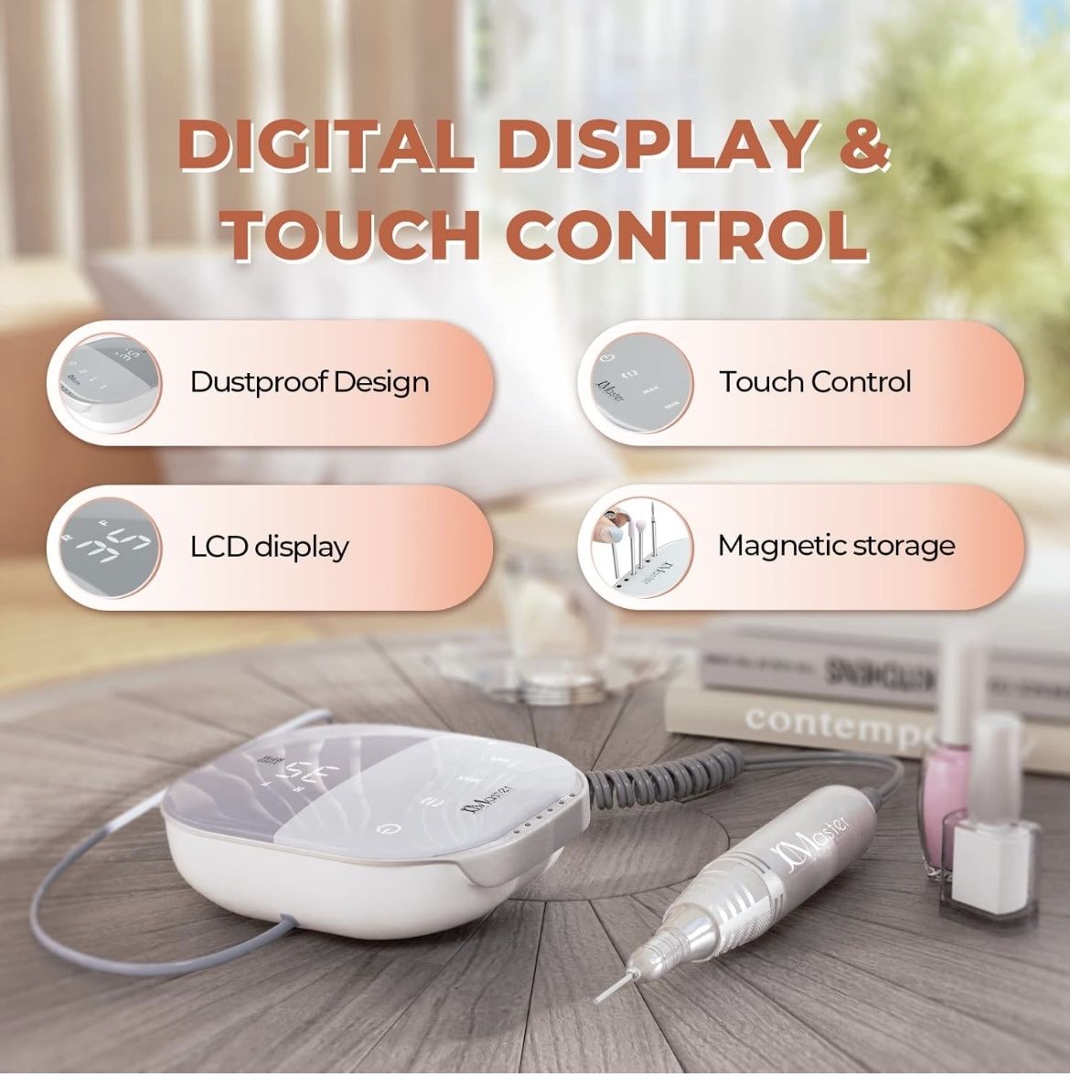 Manicure: Nagelfräser Elektrofeile Neuwertig JCMaster JMD-108 – Nuovo (secondo la descrizione) da Luterbach venduto da  3