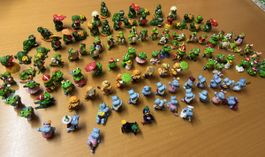 Über 100 Ü-Ei Figuren Frösche Nilpferde Löwen