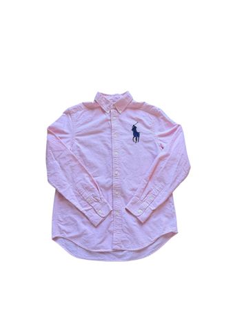 Chemise Rose Ralph Lauren Logo Poney Taille XS