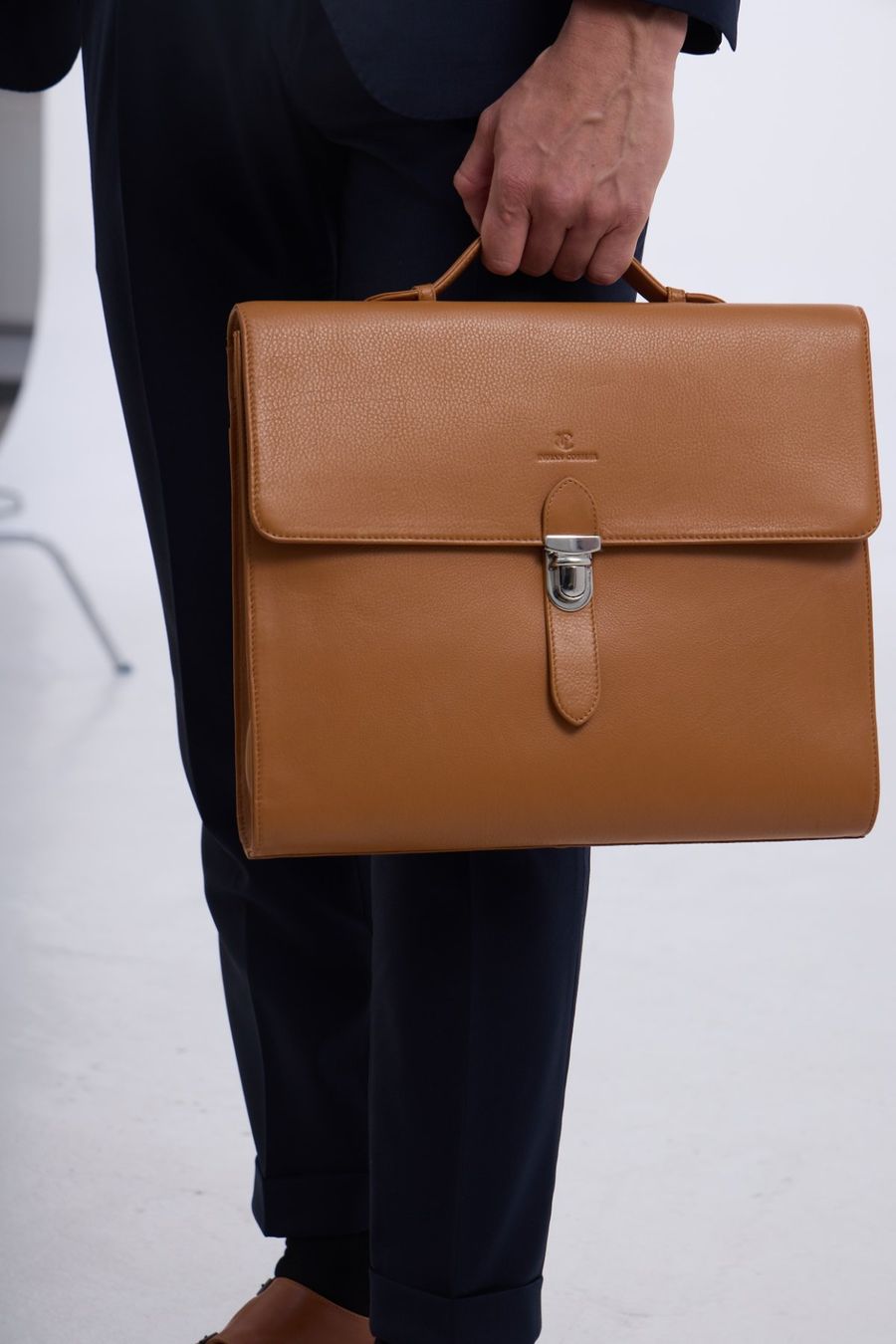 Valigie & Borse: Ledertasche Herren, Classic Businesstasche Braun – Nuovo (secondo la descrizione) da Bözberg venduto da sojana 2