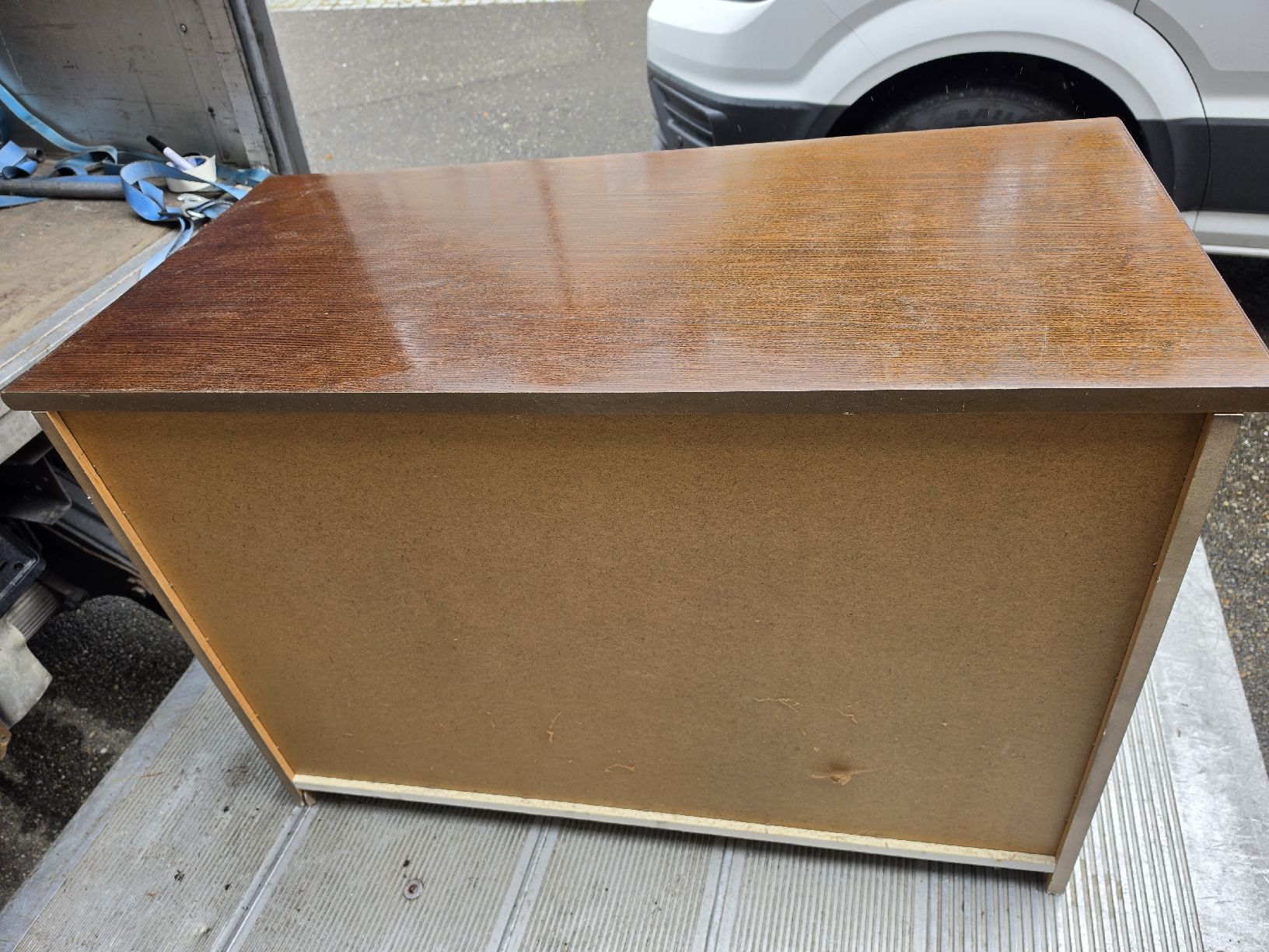 Cassettiere: Retro Kommode/Sideboard mit 4 Schubladen, Holz, Top! – Usato da Mettlen venduto da elios0888 5
