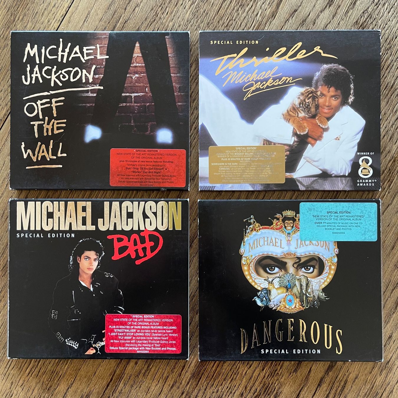CDs: Michael Jackson (4cd albums Special edition) – D'occasion à Vessy par  1