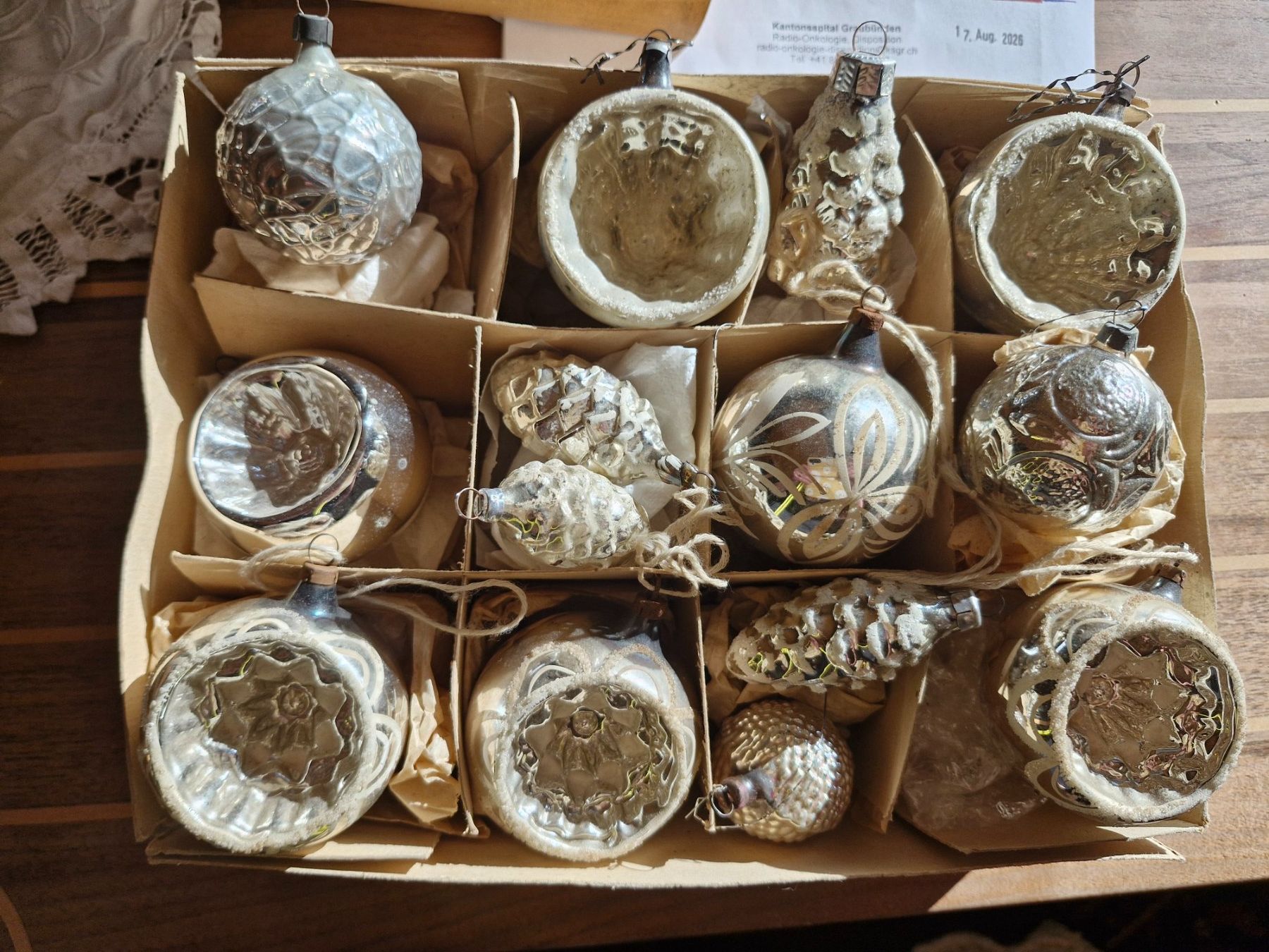 Alle Dekorationen: antiker Christbaumschmuck – Gebraucht aus Guarda von rue_bpd7