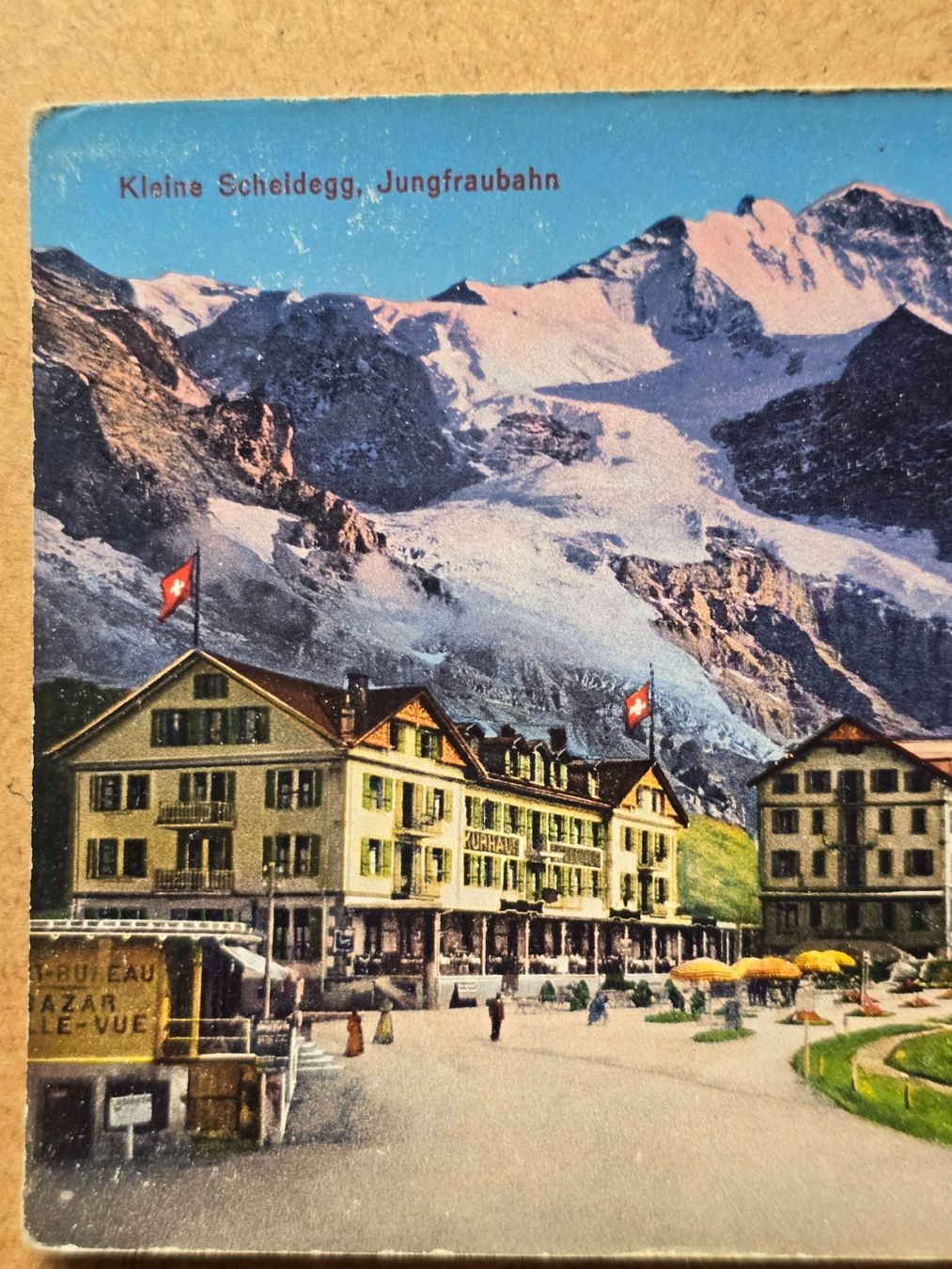 Cartoline postali: Kleine Scheidegg, alte AK, Jungfrau-Bahn – Usato da Rheinau venduto da MakalekaAloha
