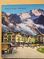 Kleine Scheidegg, alte AK, Jungfrau-Bahn