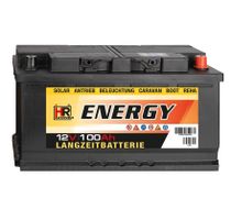 Solarbatterie 12V 100Ah Wohnmobile Garten Camper