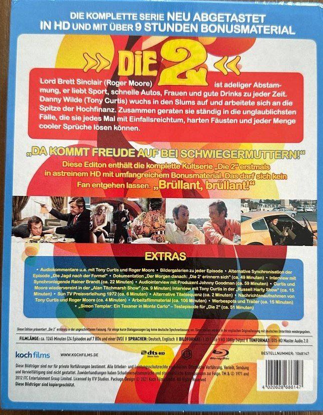 Tutti i DVDs: Die 2 - Komplette Serie - Top Zustand! – Usato da Beringen venduto da Mantafisch1 1