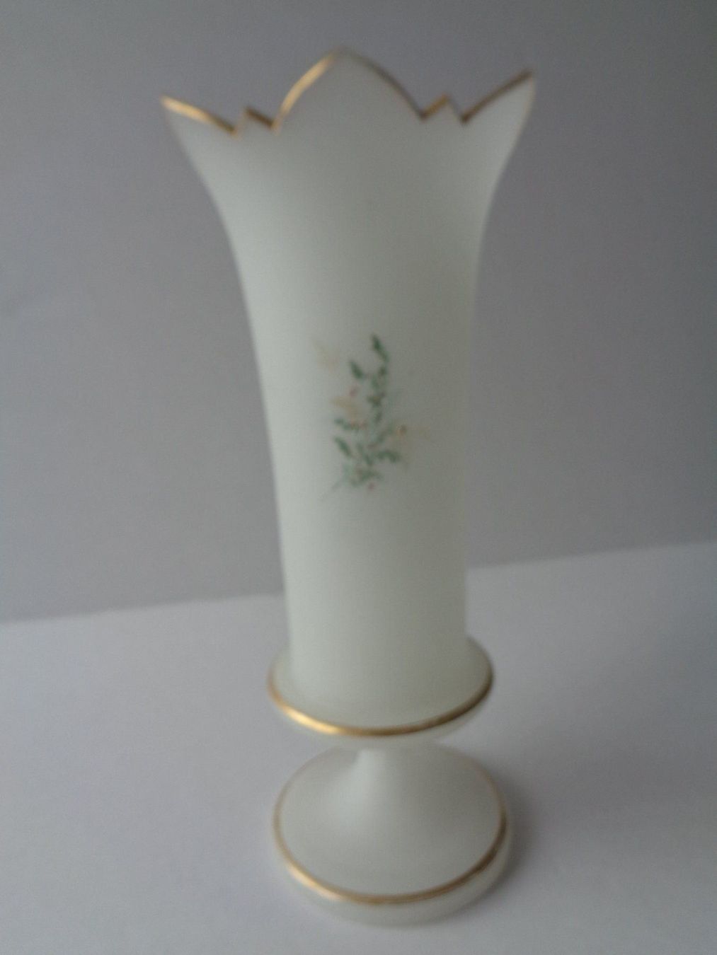 Vasi & Recipienti: Milchglas-Vase handbemalt - Vintage – Usato da Chur venduto da omonia 3