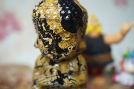 Buddha   aus   Landschafts Jaspis  80mm  x 40mm