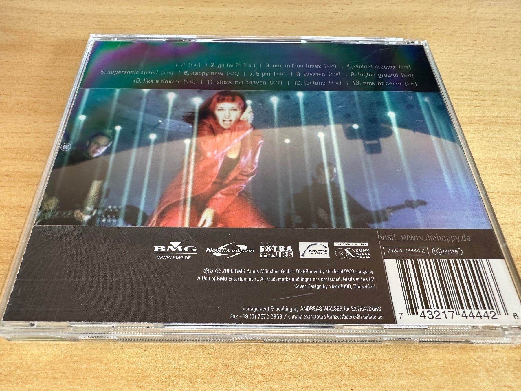 CD: Die Happy – Supersonic Speed – Usato da Rikon im Tösstal venduto da Alpenmutz 1