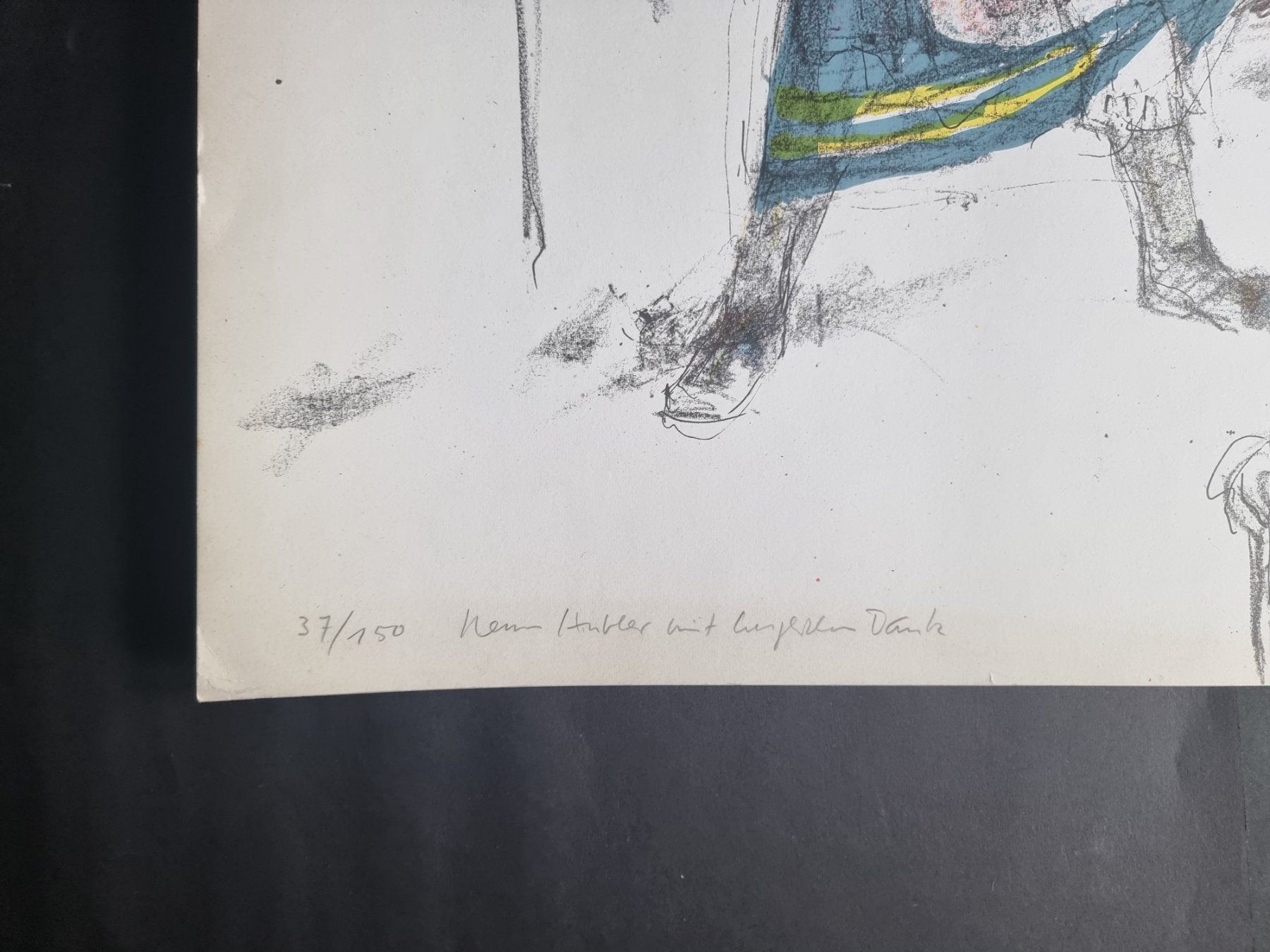 Arts picturaux & lithographies: HANS BAUER  LITHOGRAPHIE SIGNIET NUMMERIERT – D'occasion à Gersau par grafik-kunst 2