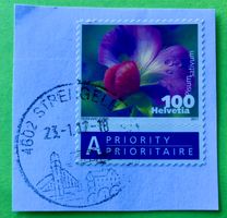 Nr.1377 Dauermarken Gemüseblüten 2011 mit Stempelt Kiefelerb