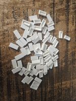 lego 3069 lot de 70 pièces White Tile 1 x 2