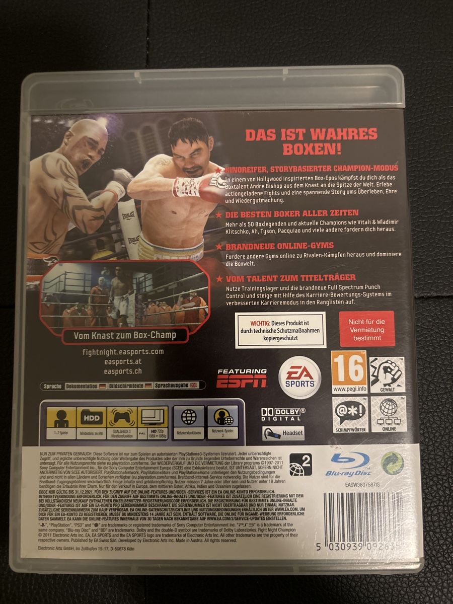 Giochi: Fight Night: Champion PS3 – Usato da Balgach venduto da robkgu 1