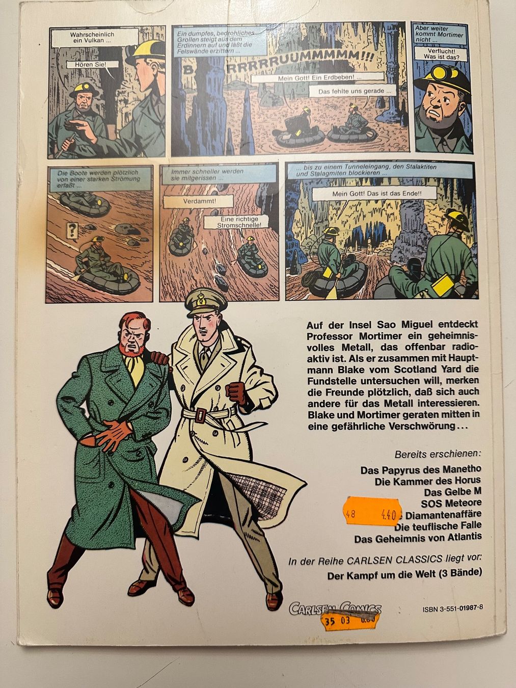 Comics: Die Abenteuer von Blake und Mortimer Band 7 – Gebraucht aus Münsingen von Ganjam 2