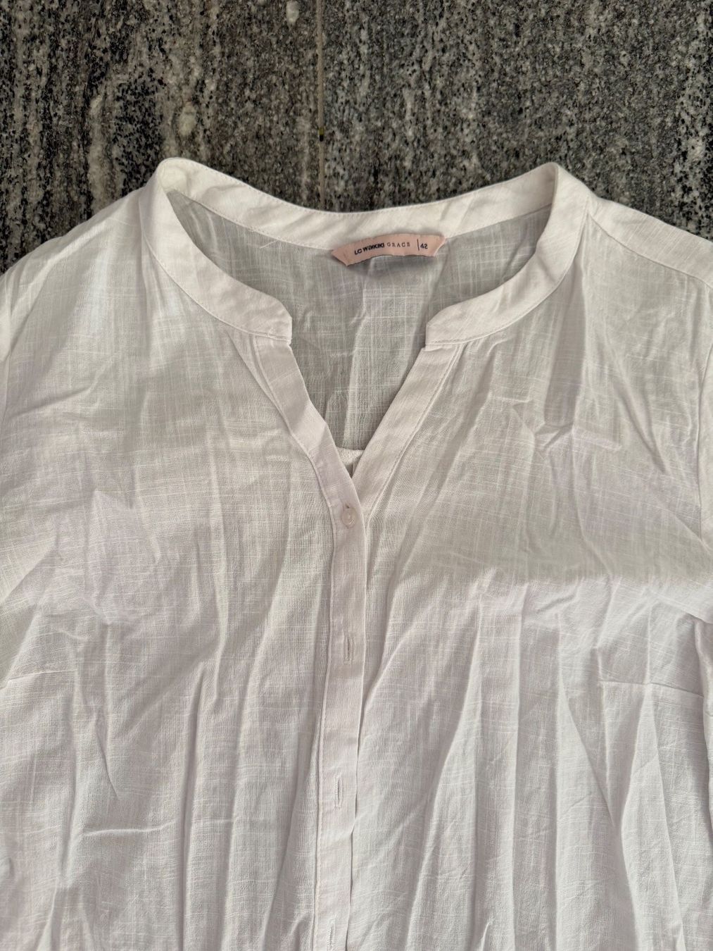 Camicette: White womens summer blouse – Nuovo (secondo la descrizione) da S. Vittore venduto da via_h2nb 1