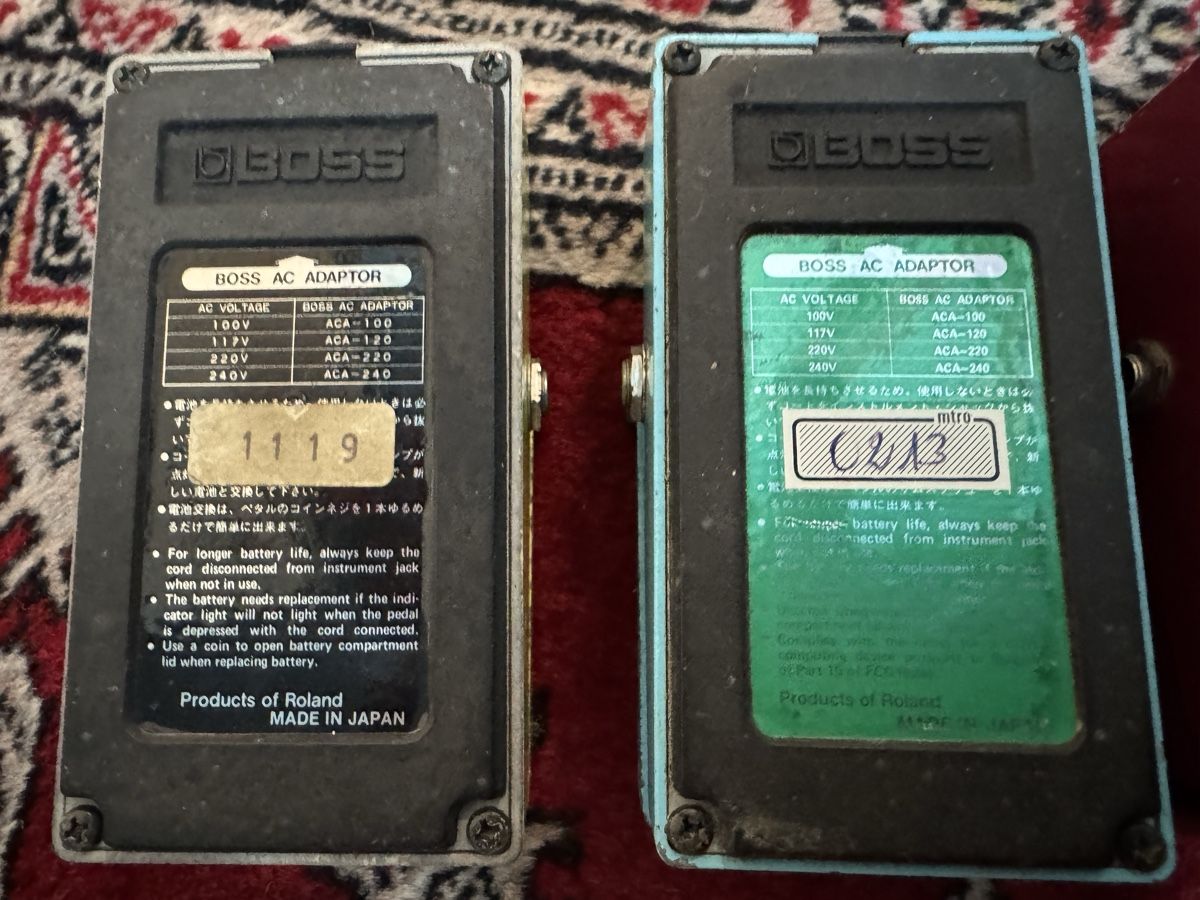 Boss Strumenti musicali: Boss gitarren effekt geräte 4 stk – Usato da Zunzgen venduto da milesdavis76 3