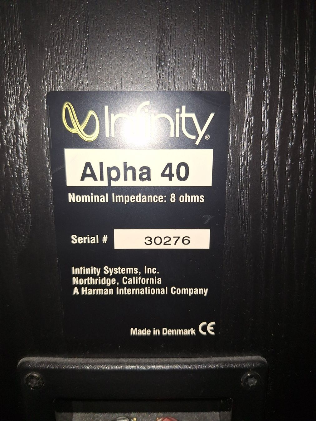 Infinity Haut-parleurs: Infinity Alpha 40 Boxen – D'occasion à Rothenburg par Proletarier 4