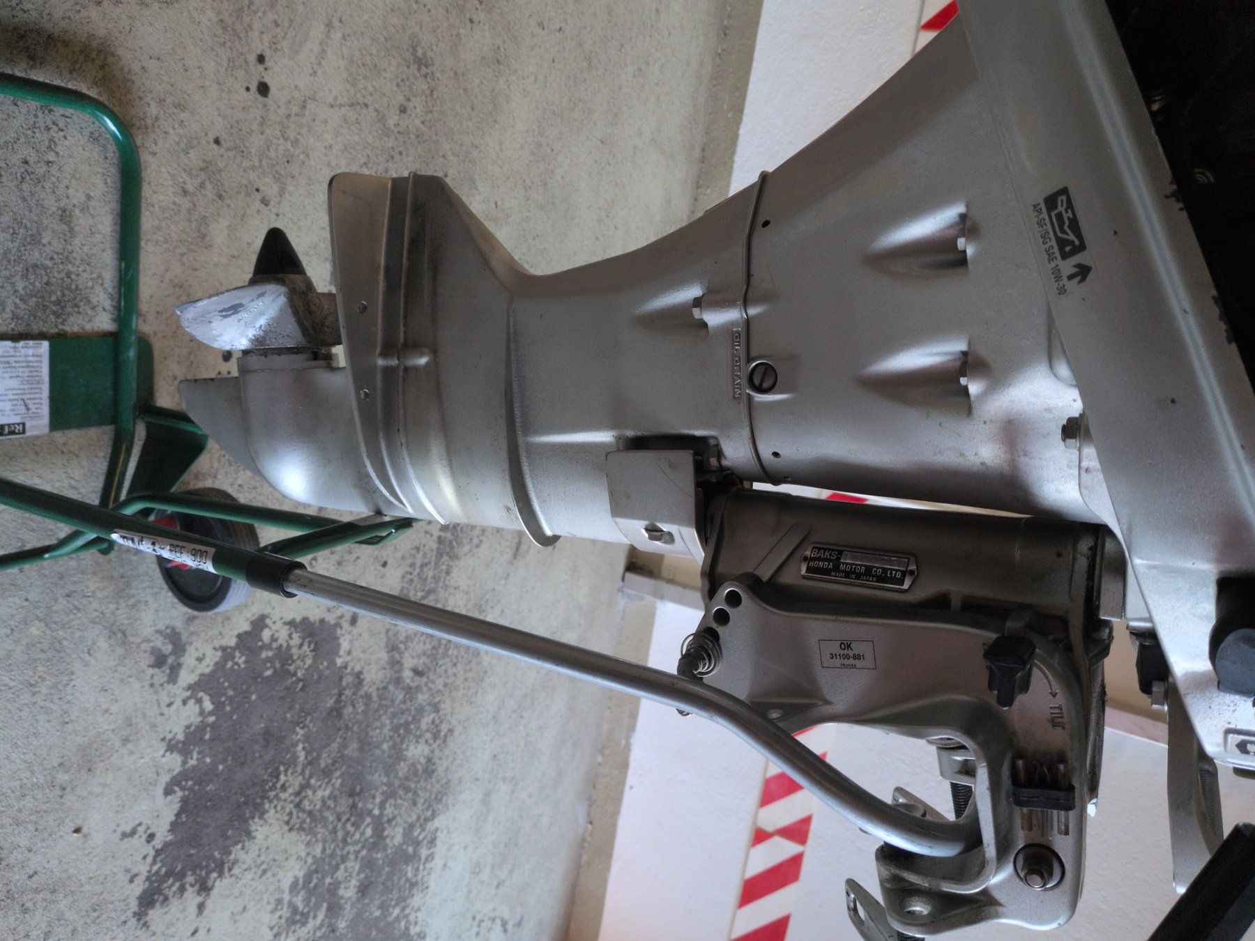 Honda Motori: Honda BF8B Aussenborder 8 PS, Kurzschaft – Usato da Zürich venduto da Informatiker03 6