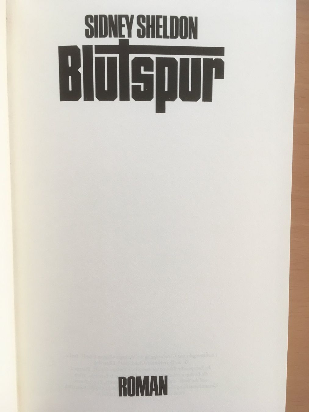 Libri: Blutspur; Sidney Sheldon – Usato da Grenchen venduto da Kogi7 3