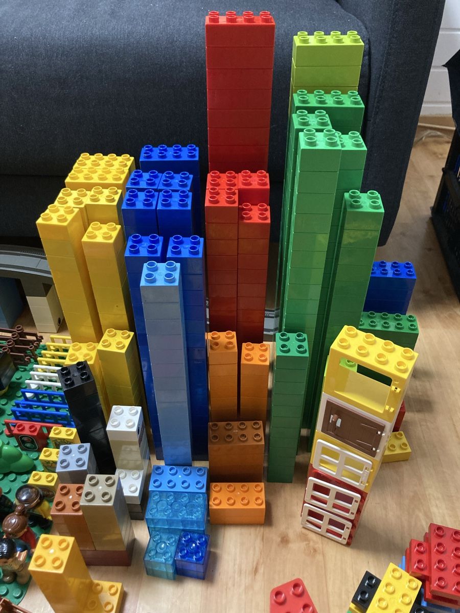 Lego Giocattoli: Über 1000-teilig Lego Duplo mit Eisenbahn – Usato da Ruswil venduto da Ebwidi 4