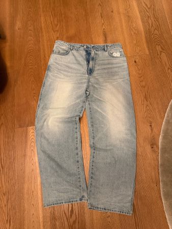 99bases denim washed blue, size L