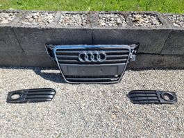 Audi A4 B8 Kühlergrill mit Nebelscheinwerfer Blenden