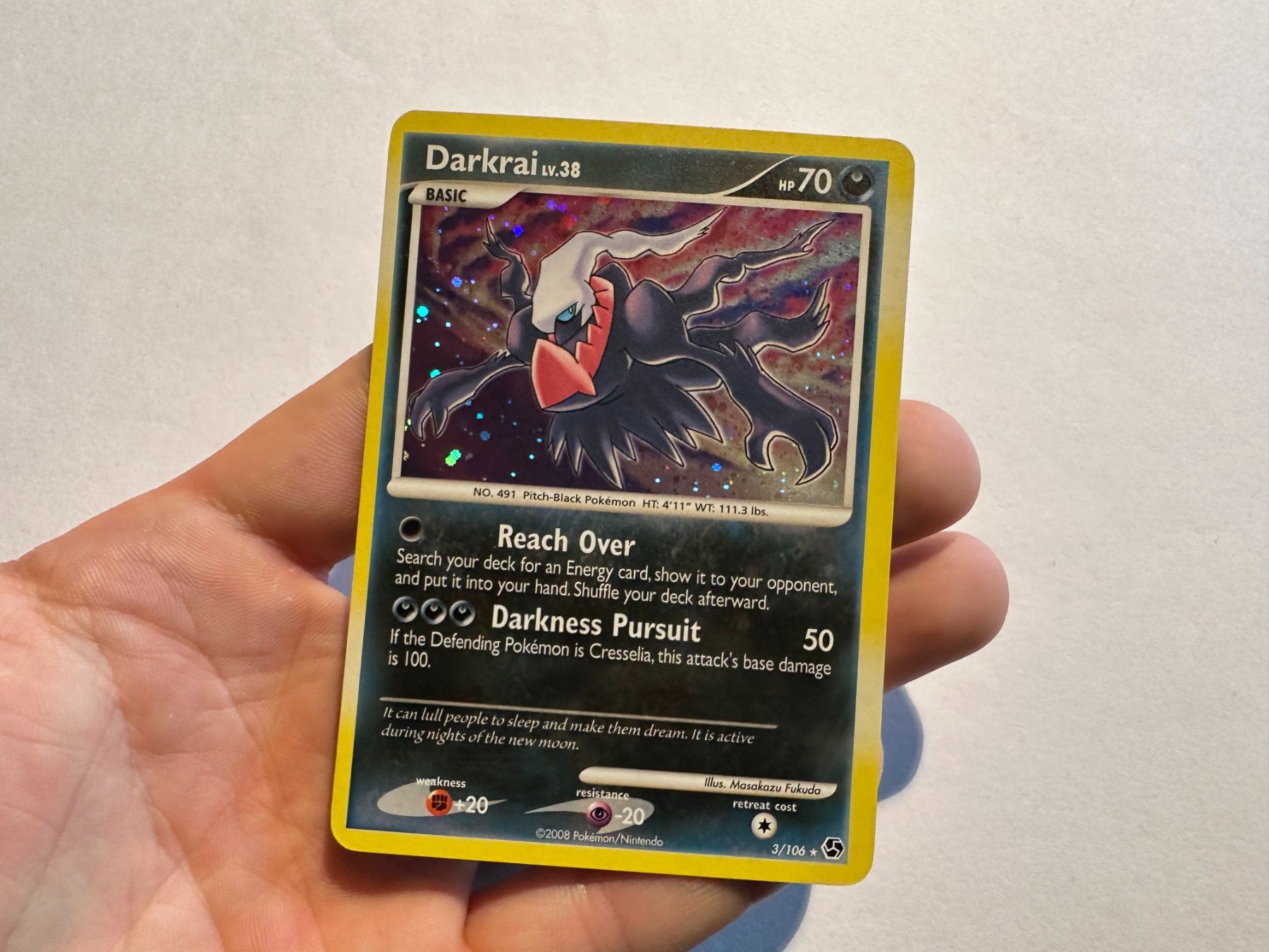 Pokémon Sammelbilder & Trading cards: Darkrai holo D&P Great Encounters EN – Gebraucht aus Hagendorn von Pokecollectorch 4