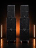 RCF High-End P.A.-System 4 × SUB 9019-AS / 2 × KX-45A