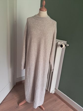 Strickkleid H&M beige Grösse S 