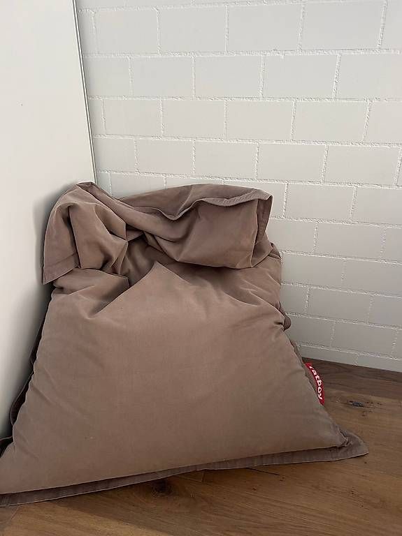 Fatboy Kissen: Fatboy original Canvas Farbe Taupe – Gebraucht aus Basel von Lalini 2
