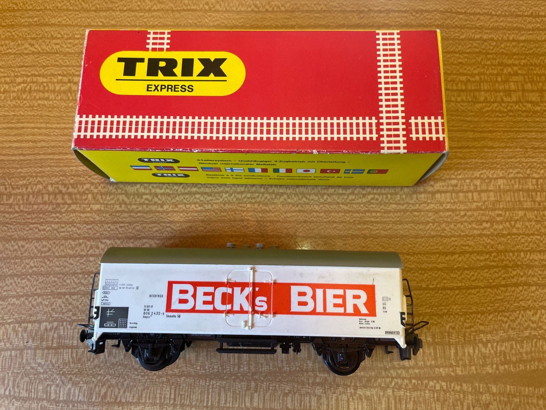 Trix Modellini di ferrovie: Trix Express H0 533444 Wagen Becks Bier – Usato da Suhr venduto da Daneli7 4