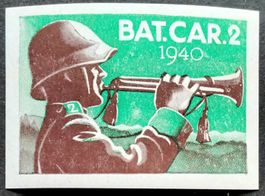 Soldatenmarken 2.WK, Schützen Bat 2, geschn., Wi Inf 14-2
