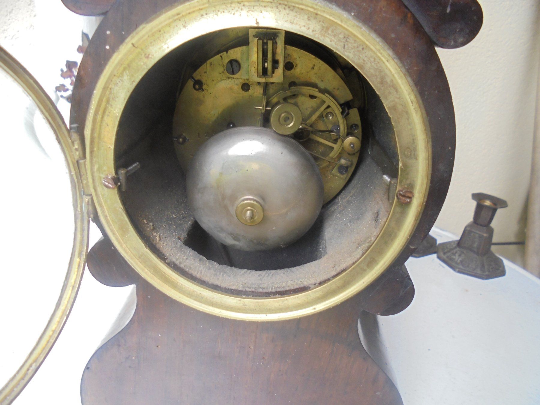 Orologi da terra & Orologi da parete: Antike Boule-Pendule von ca. 1900 – Usato da Camorino venduto da Hunpete 8
