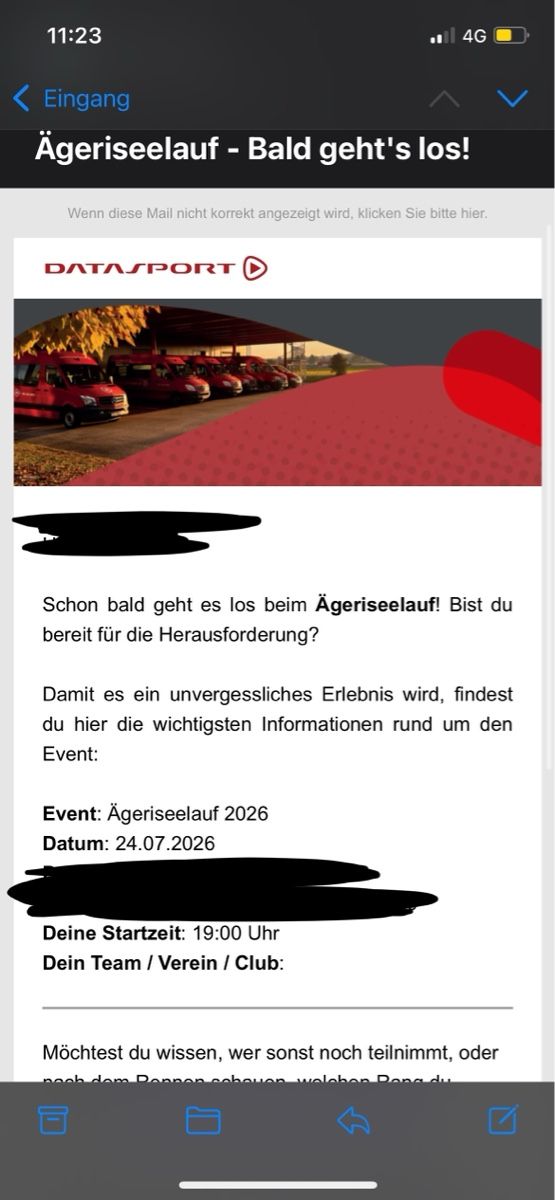 Tickets: Ägeriseelauf Startplatz - heute – Neu und originalverpackt aus Fahrweid von chiaravisona