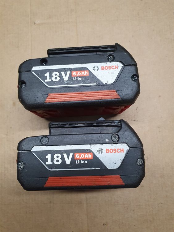 2 Bodch Akkus 18V 6 Ah nicht mehr 100 Kaufen auf Ricardo