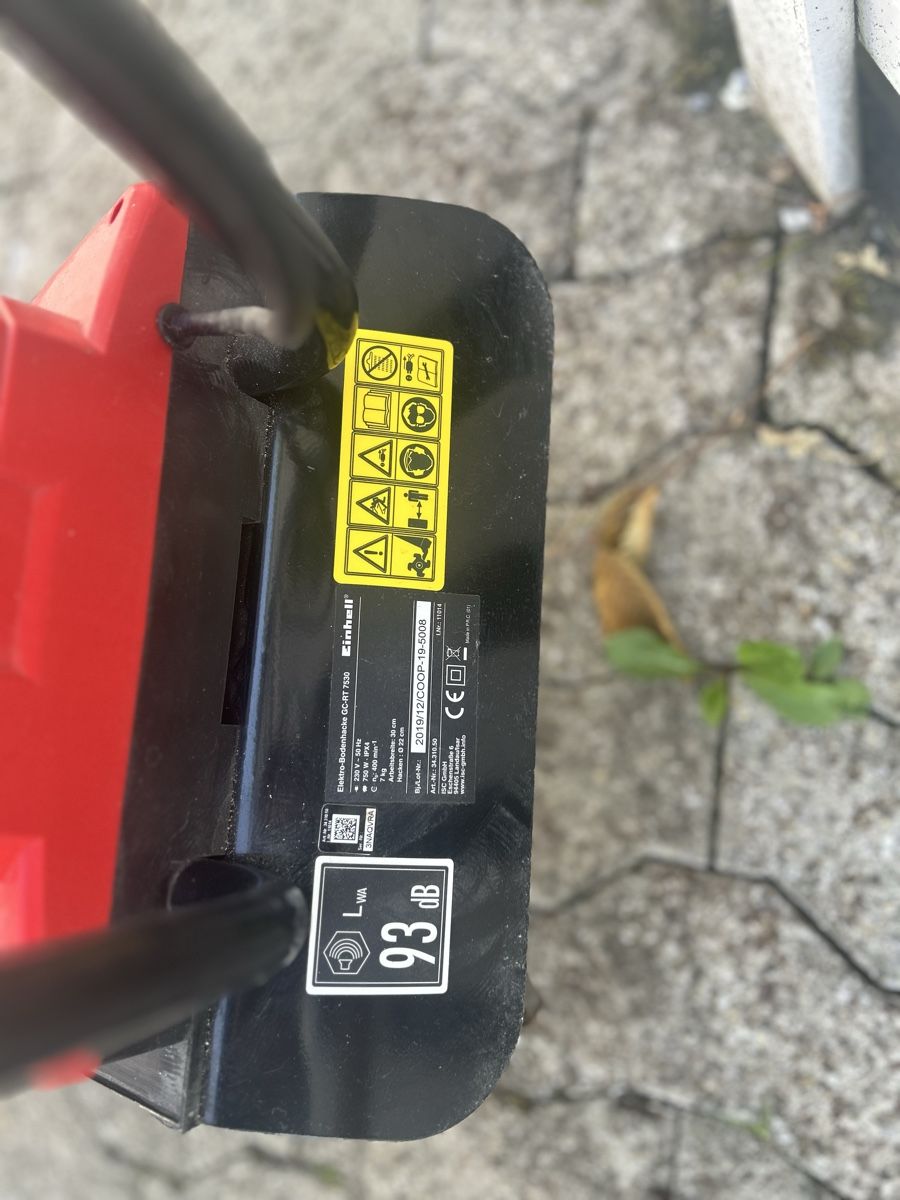 Einhell Tutte le macchine: Einhell Gartenfräse GC-MT – Usato da Mühledorf SO venduto da Dania77 2