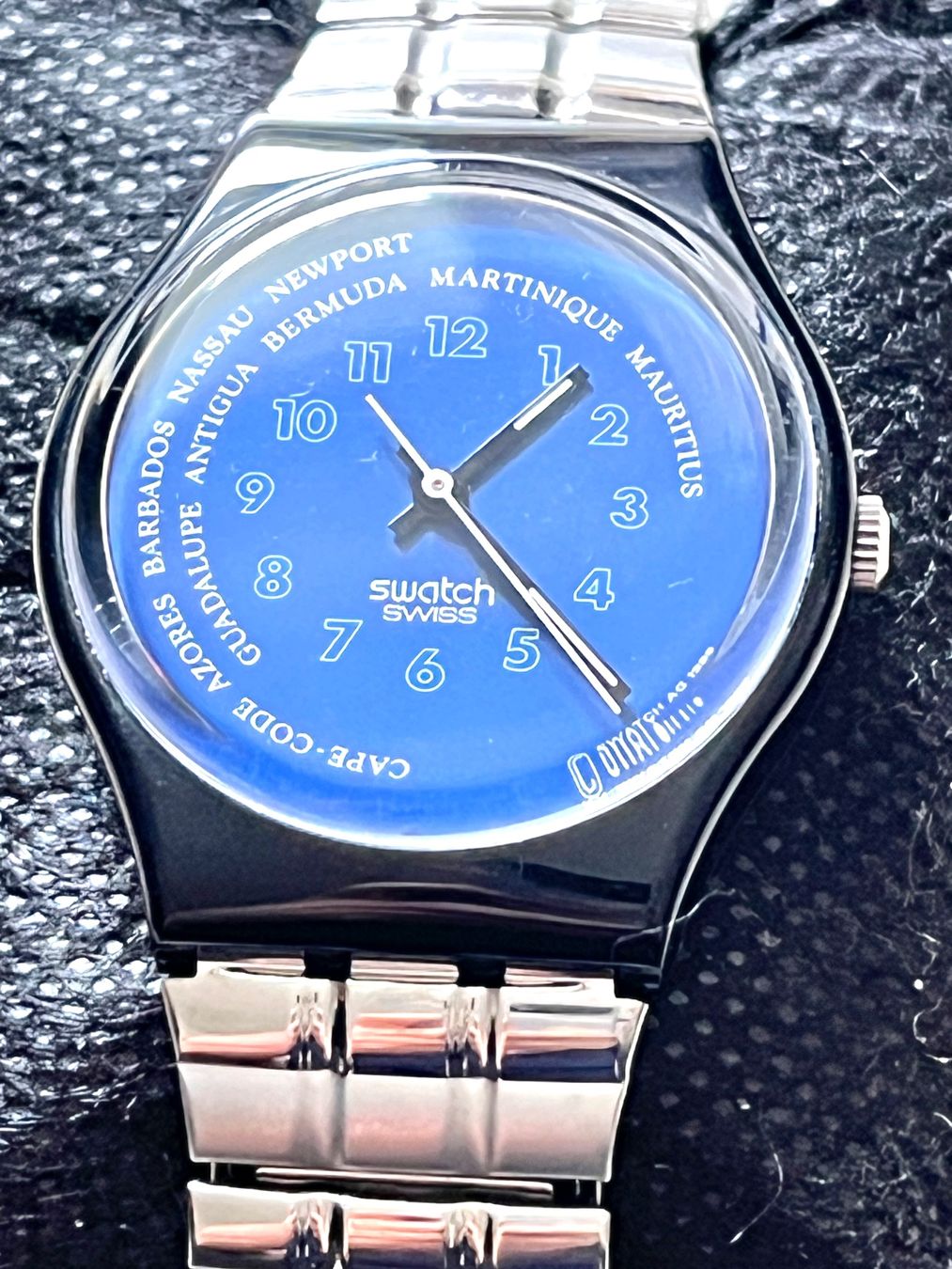 Swatch Orologi: Swatch Uhr - ideales Sommer-Accessoire! – Usato da Grenchen venduto da chththl 1