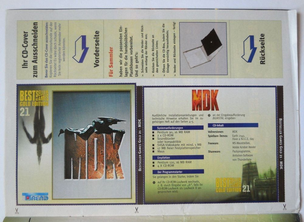 Cd De Jogos Mdk 3d