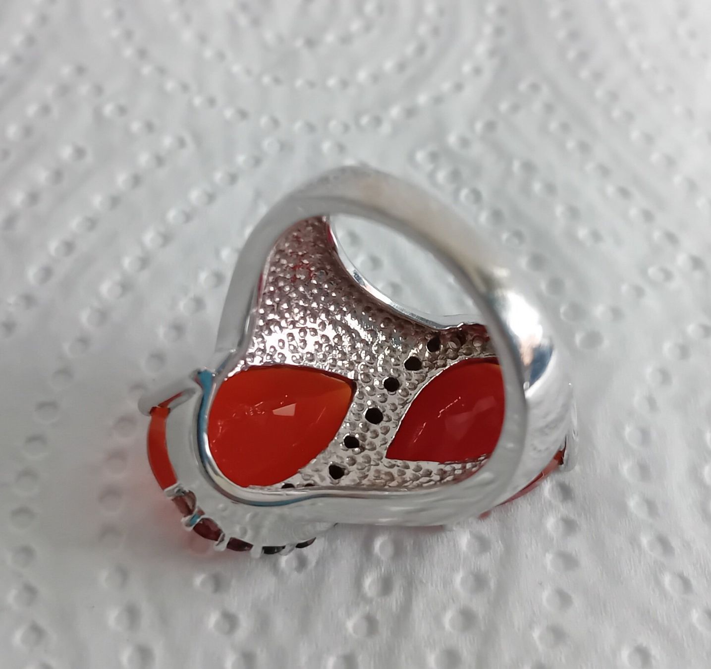 Ringe: Ring Silber mit Karneol und Rauchquarz – Gebraucht aus Stans von wer_fd5f 5