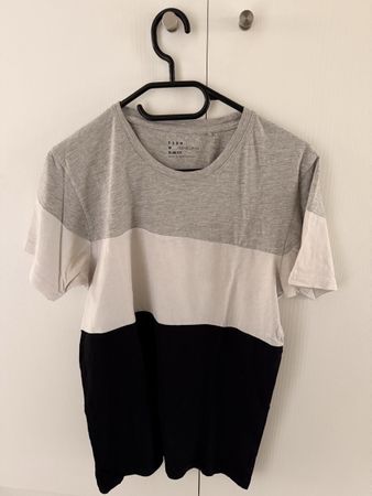 T-shirt homme FIRM, taille M, tricolore, parfait été!