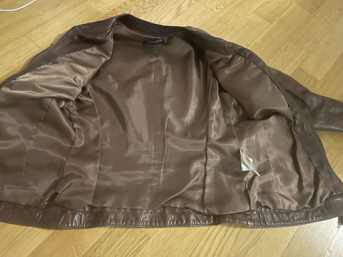Giacche: Lederjacke Leonardo, braun, Gr. S Herbst Top! – Usato da Rüschlikon venduto da Lajniii 8
