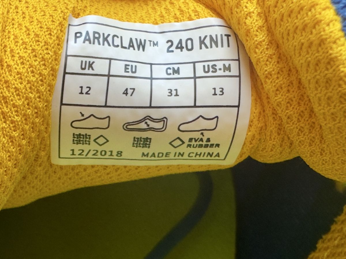 Scarpe da uomo: Inov 8 Parkclaw 240 Knit 47EU – Nuovo (secondo la descrizione) da Gilly venduto da otiik 4