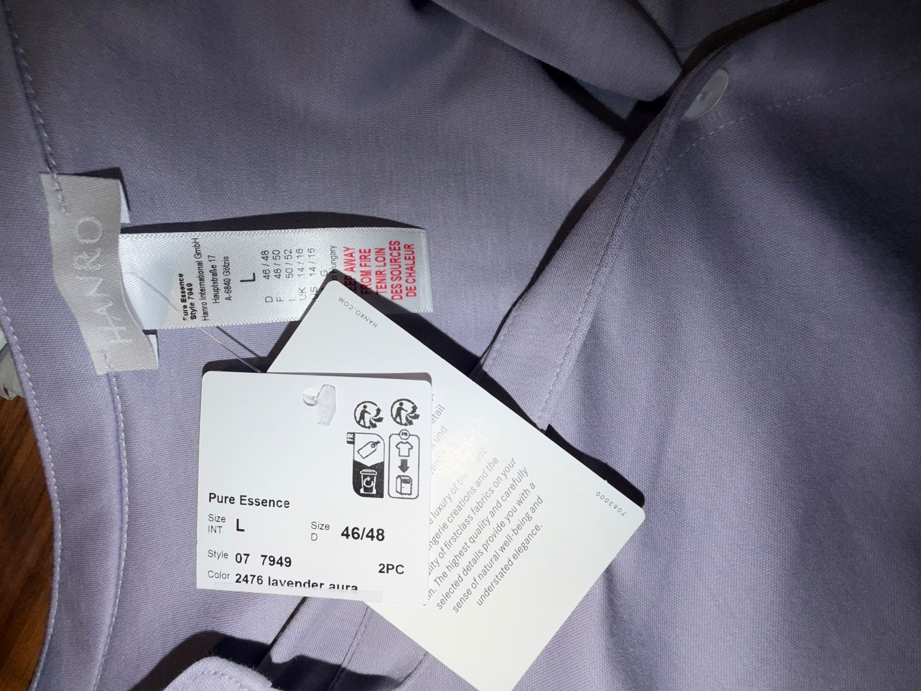 Hanro Negligees & Pigiami: Pyjama HANRO L neu – Nuovo (secondo la descrizione) da Dornach venduto da samuti 2