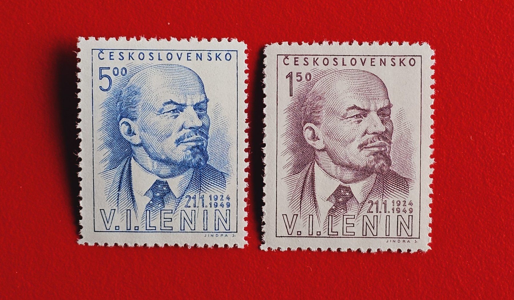 Tous les timbres: TSCHECHOSLOWAKEI CESKOSLOVENSKO LENIN 1949** POSTFRISCH – Neuf (Voir description) à Düdingen par Quartierstrasse