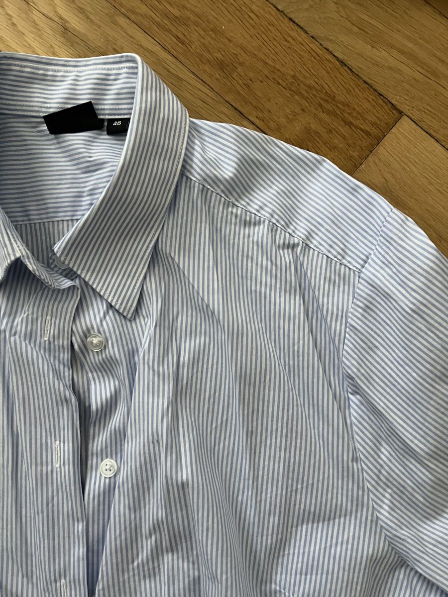Camicie: Oversize Hemd blau weiss gestreift – Usato da Bern venduto da Lisa_Joy 1