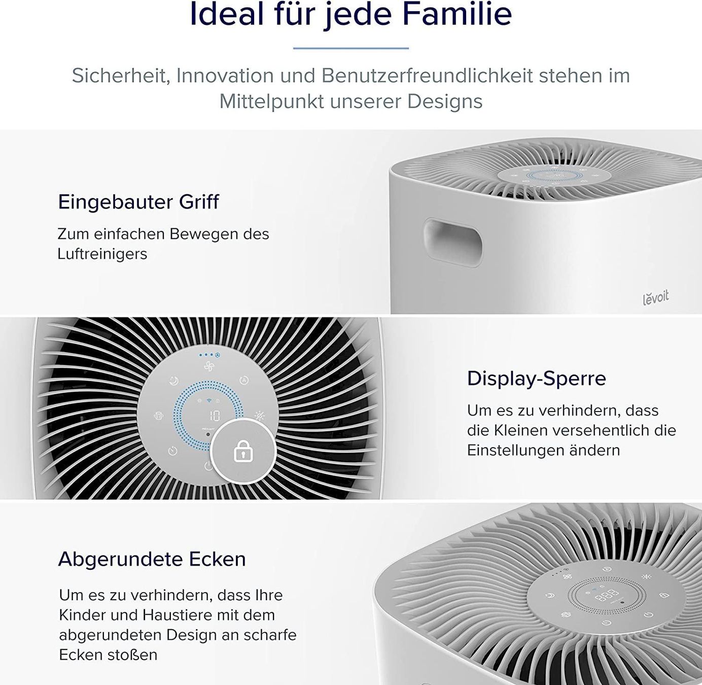 Purificatori d'aria: Levoit Core 600S Luftreiniger HEPA – Nuovo e nell'imballaggio originale da Bottighofen venduto da zaap 3