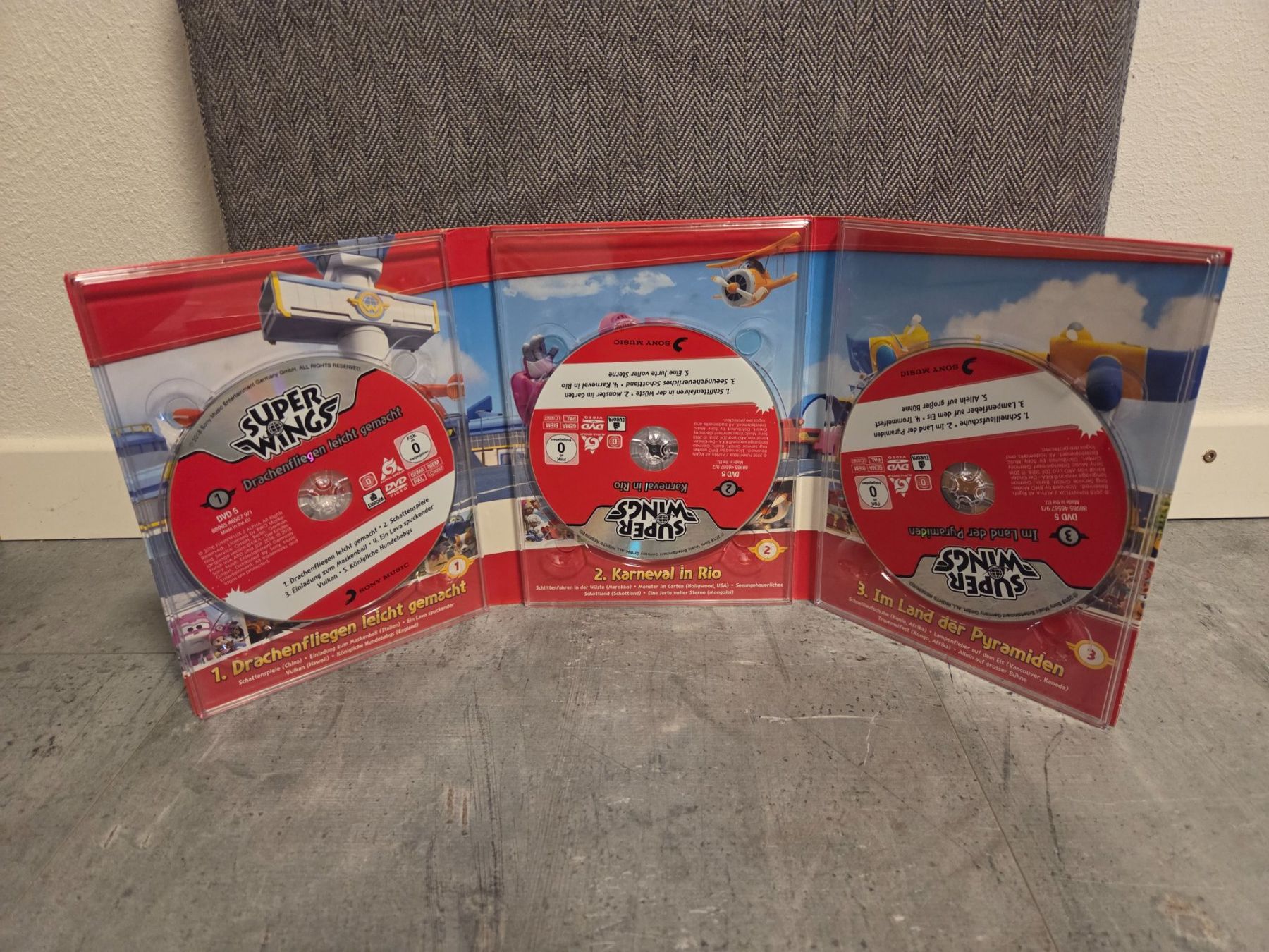 Tutti i DVDs: Super Wings DVD Box 15 Abenteuer – Usato da Tuggen venduto da animal05 1