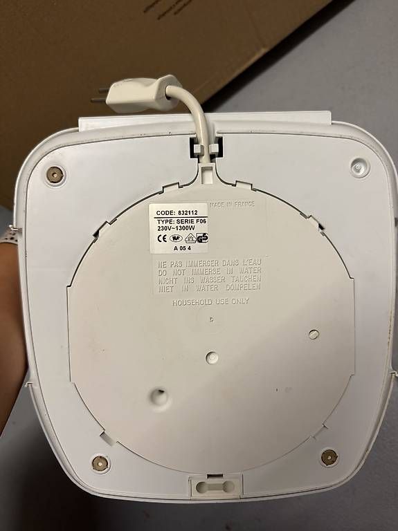 Tefal Elettrodomestici da cucina: Tefal Quadra Fritteuse – Usato da Biberist venduto da Mar.sil 4